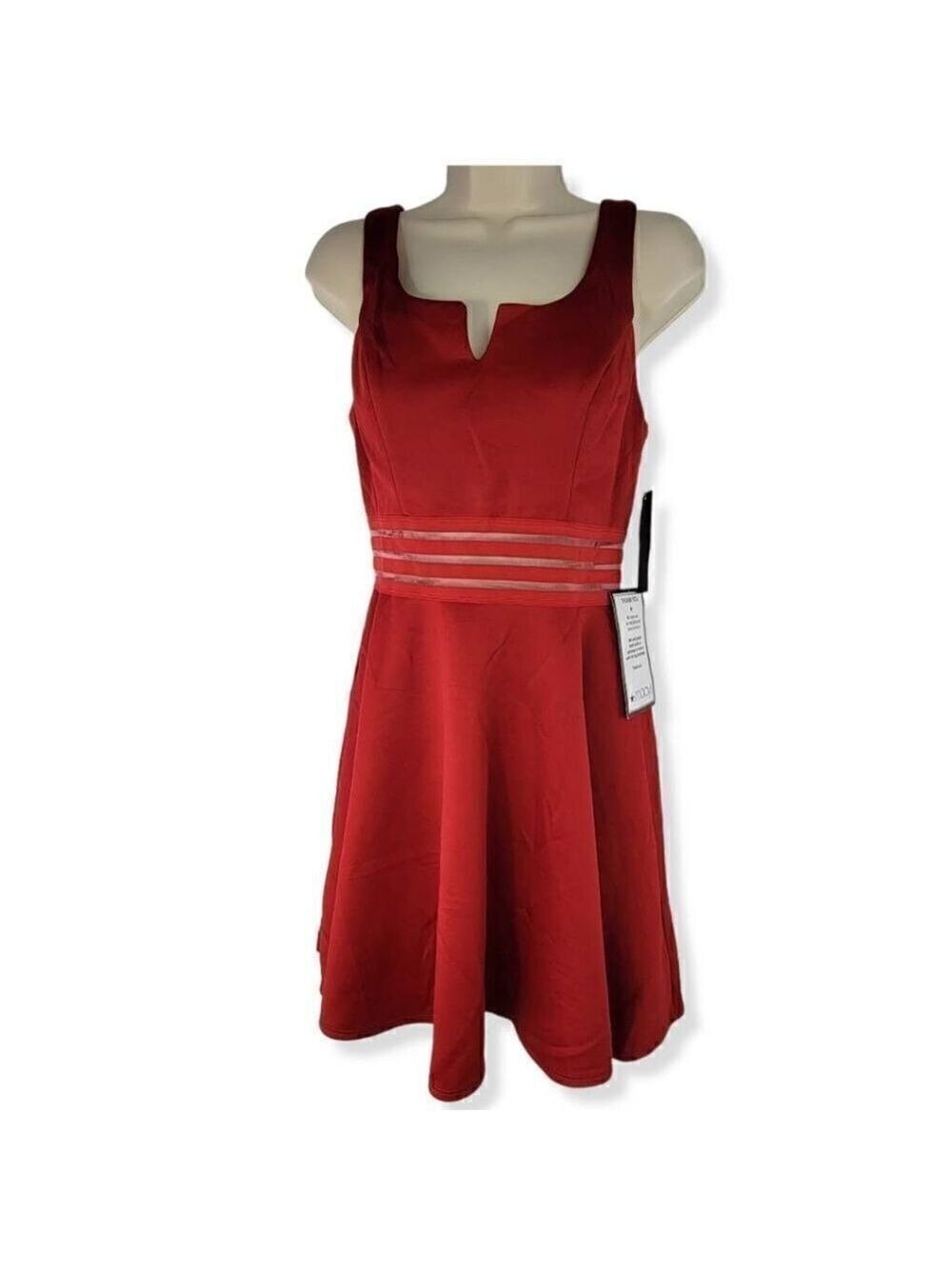 City Studios Red Dress Size 7